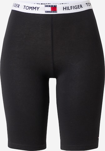 Tommy Hilfiger Underwear - Skinny Pantalón de pijama en negro: frente