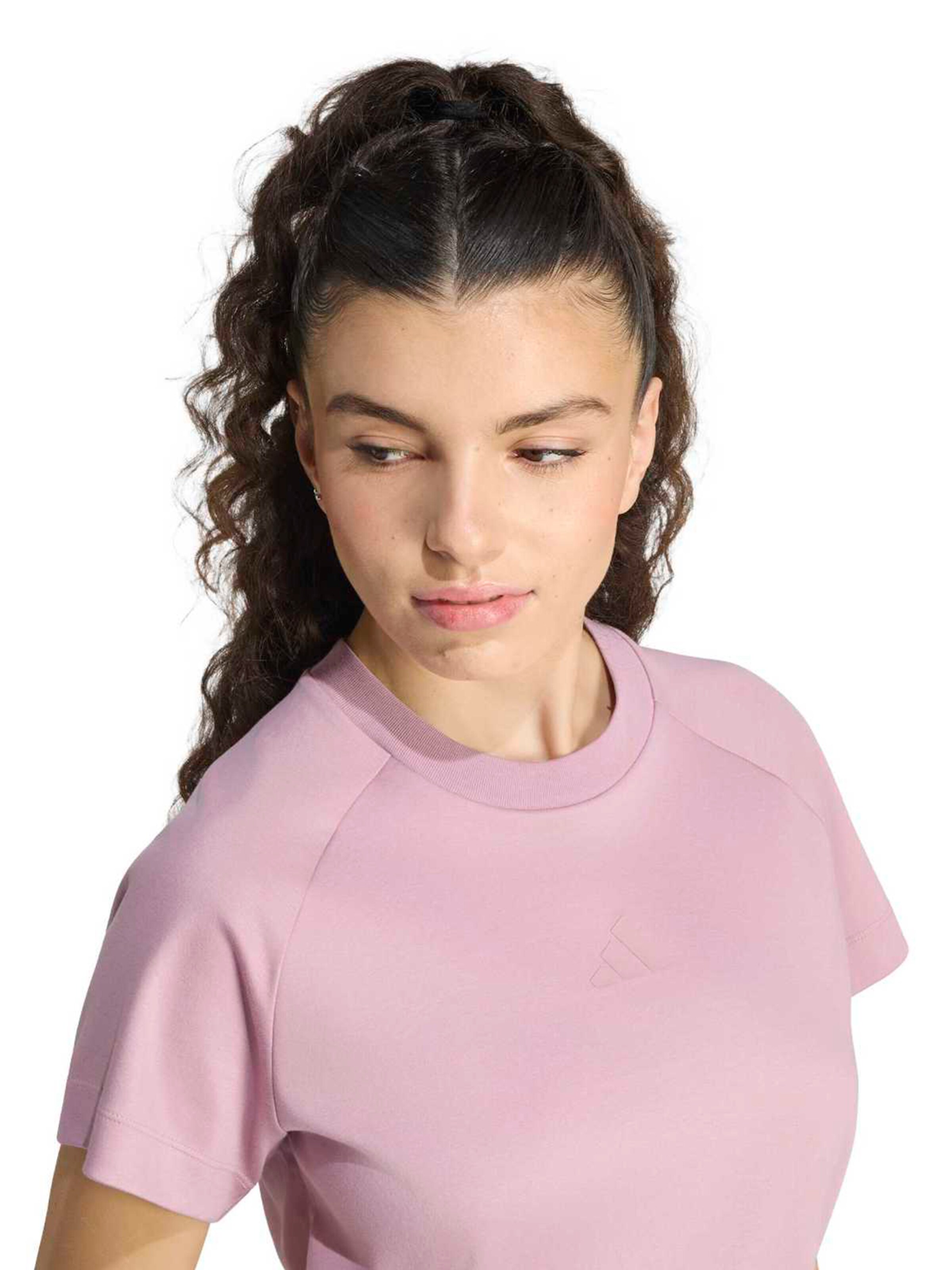 ADIDAS SPORTSWEAR - Camisa funcionais em roxo