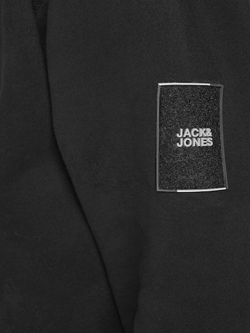 Bluză de molton de la JACK & JONES pe negru