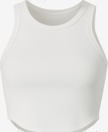 Haut C&City en blanc : devant