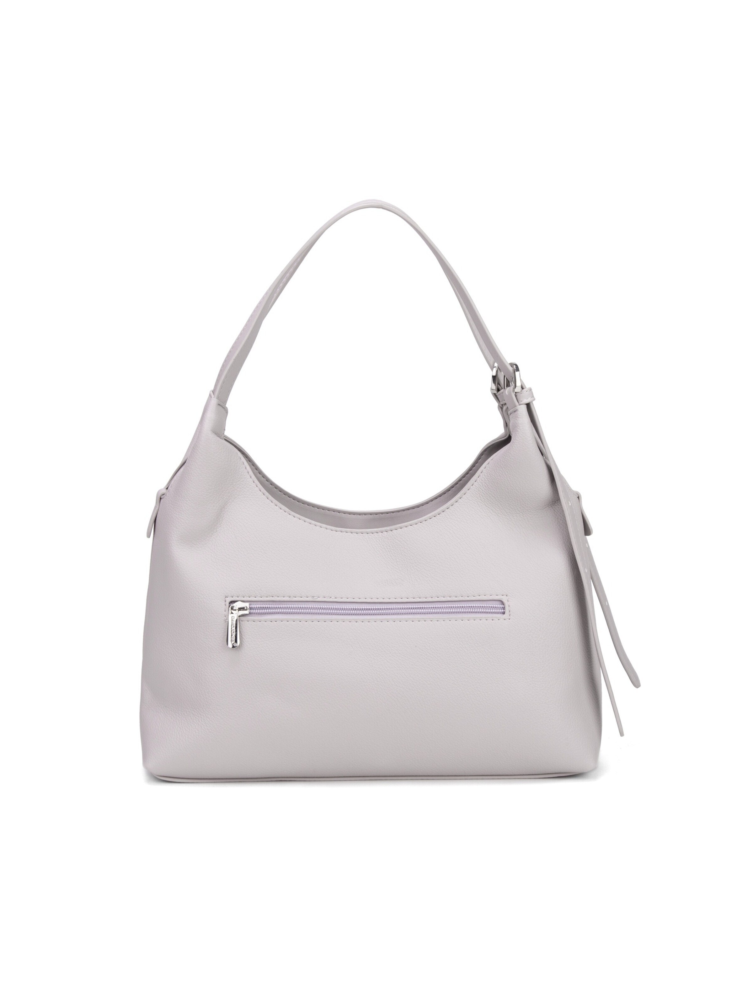 Borsa a spalla 'Borsa a Spalla Hobo David Jones Ecopelle Morbida Zip' di David Jones in lilla