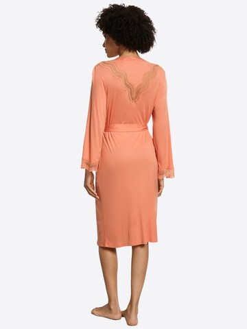 Hanro Dressing gown 'Cira' in Orange