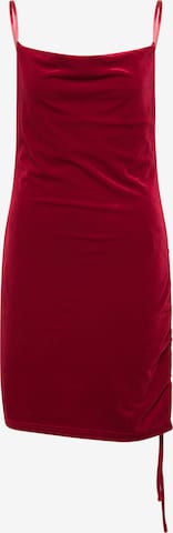 Robe de cocktail faina en rouge : devant