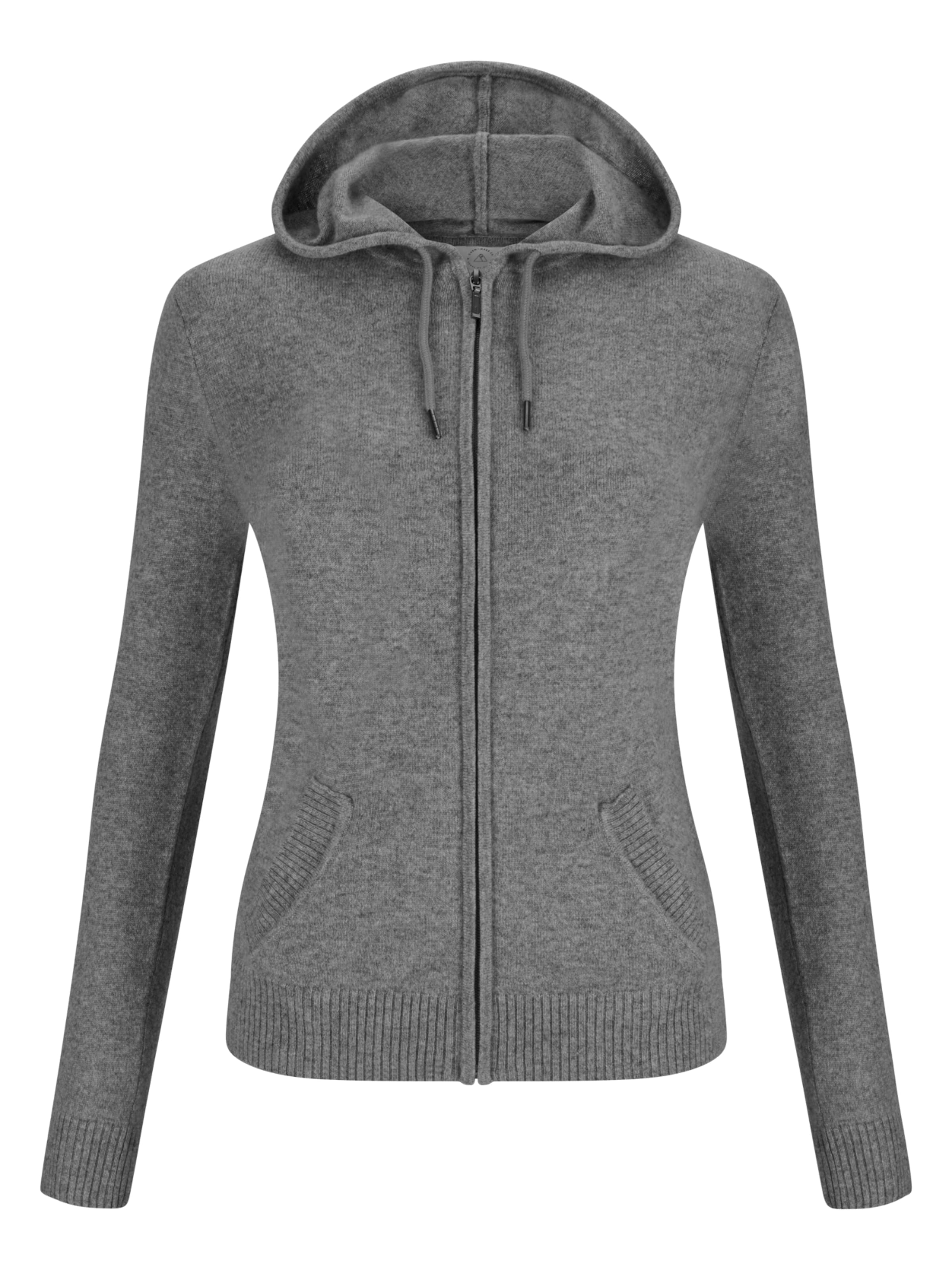 CASH-MERE.CH Cardigan i grå: forside