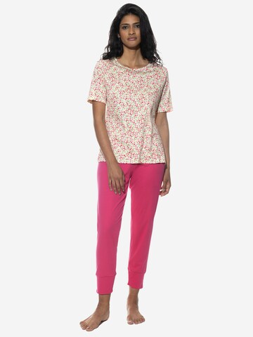 Mey Pajama 'Petites Fleurs' in Pink