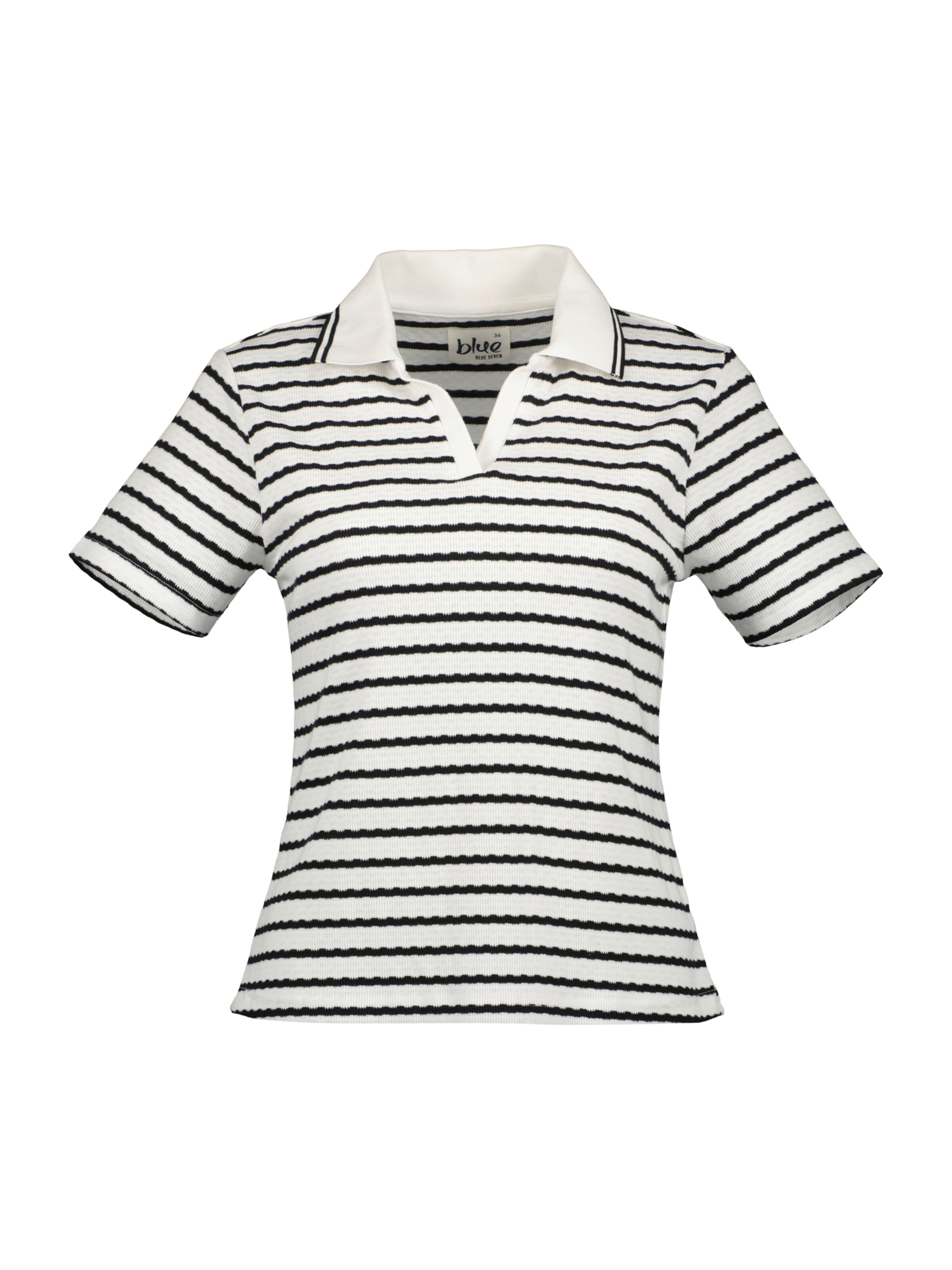 BLUE SEVEN - Camiseta en blanco: frente