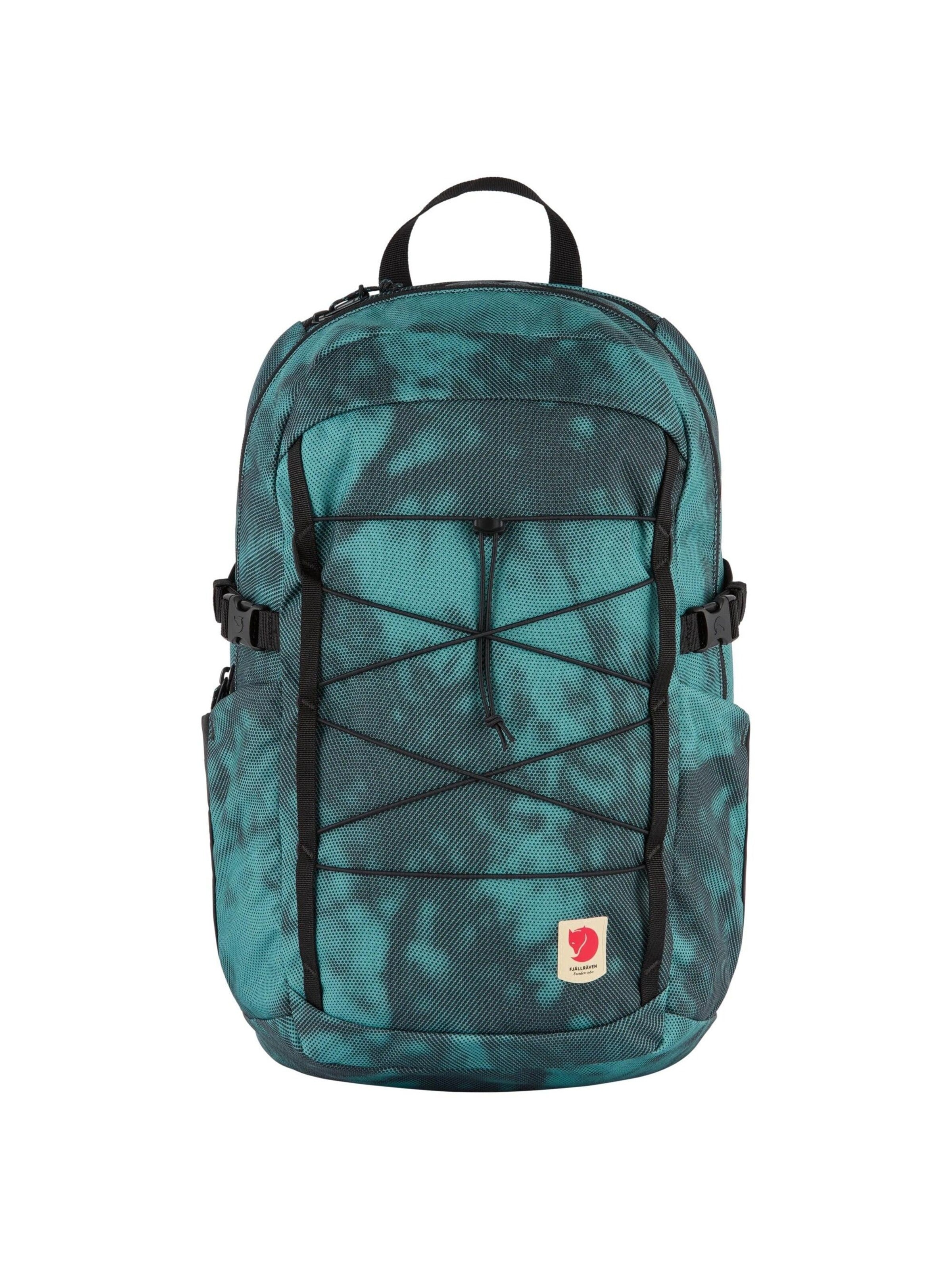 FJALLRAVEN Rucksack 'Skule Graphics'‌‌‌‌ in Blau: Vorderseite