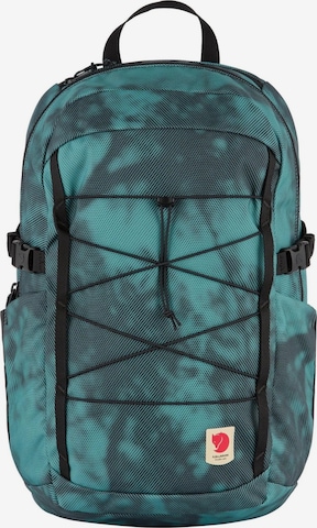 FJALLRAVEN Rucksack 'Skule Graphics' in Blau: Vorderseite