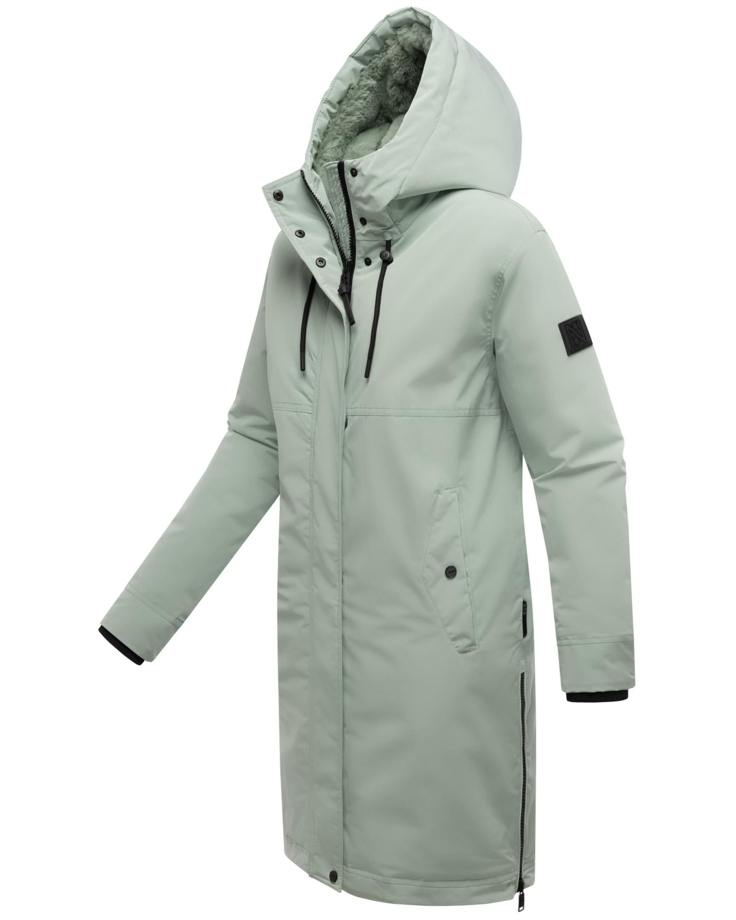 NAVAHOOZimski kaput 'Hageltanz 14' - zelena boja