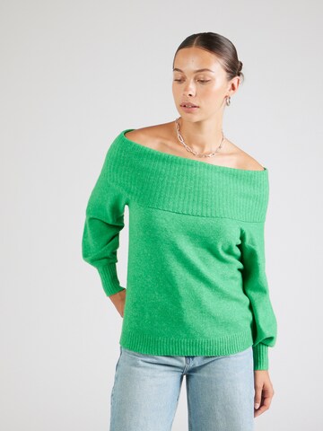 ONLY Pullover 'ONLJEANETT' in Grün: Vorderseite
