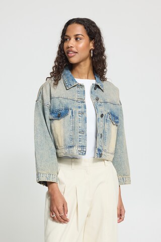ICHI Between-season jacket 'IHNOVANNA JA' in Blue: front