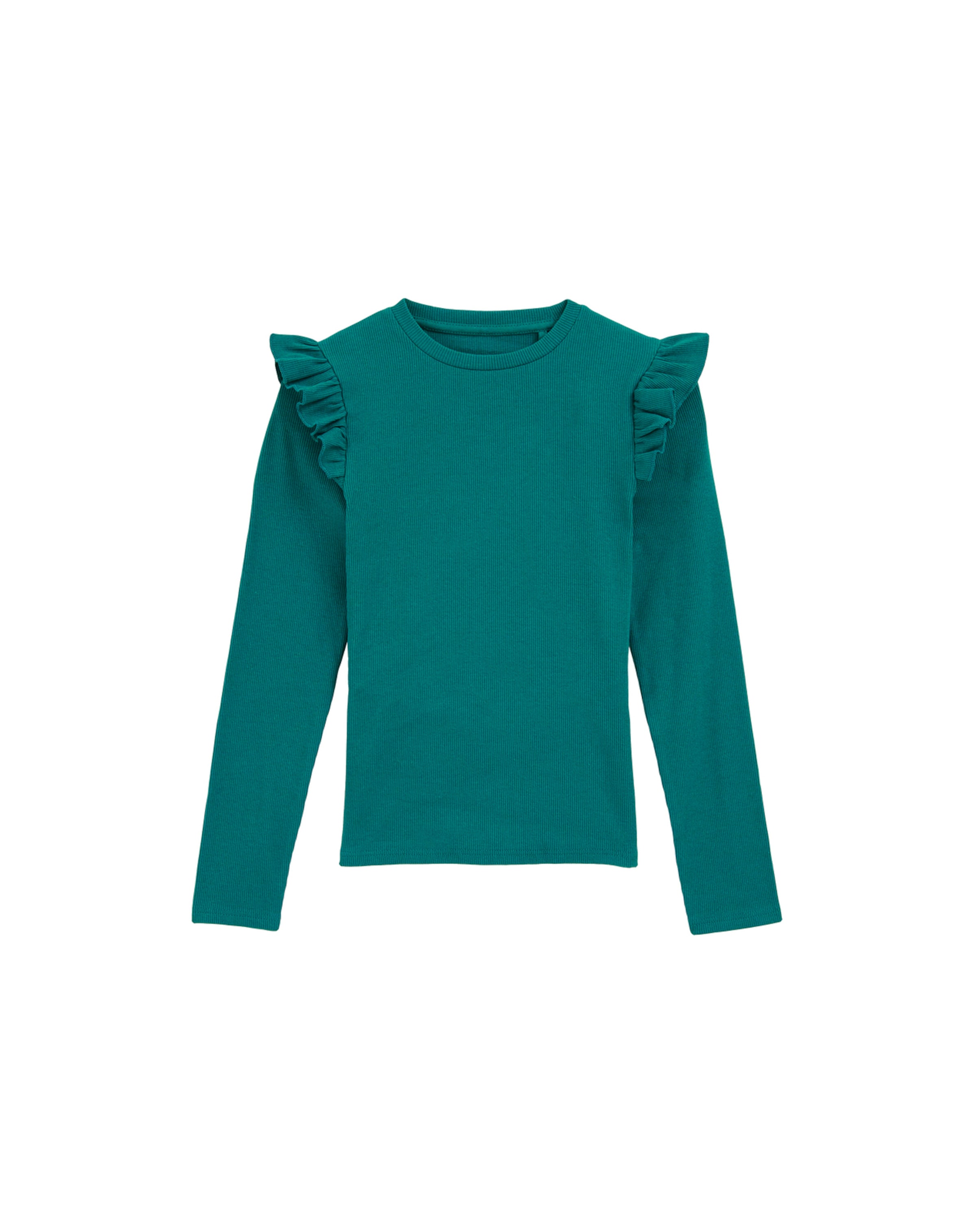 WE Fashion T-shirt i grön: framsida