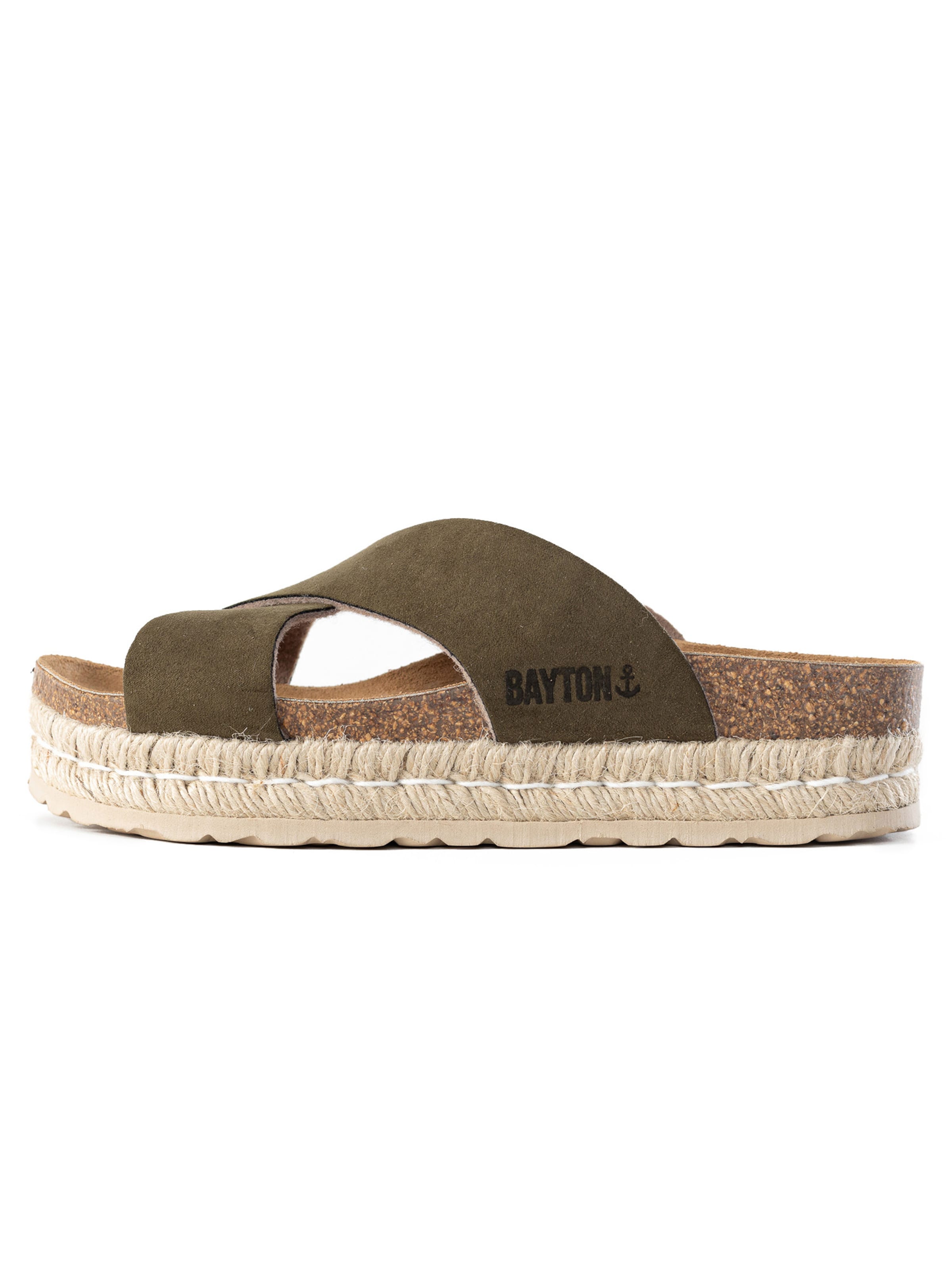 Bayton Чехли 'Penelope' в зелено: отпред