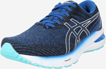 Chaussure de course 'Heater' ASICS en bleu : devant