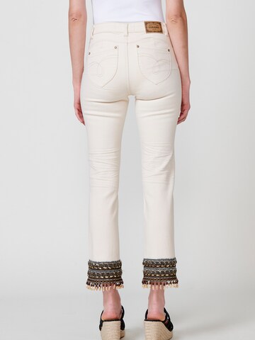 KOROSHI Regular Jeans in White