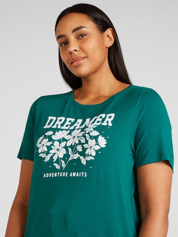 T-shirt 'Anina' ONLY Carmakoma en vert
