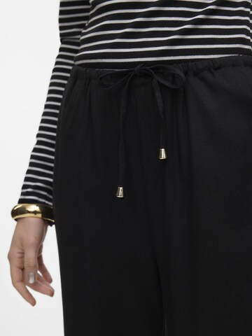 VERO MODA Loosefit Bukser 'DINNA' i sort