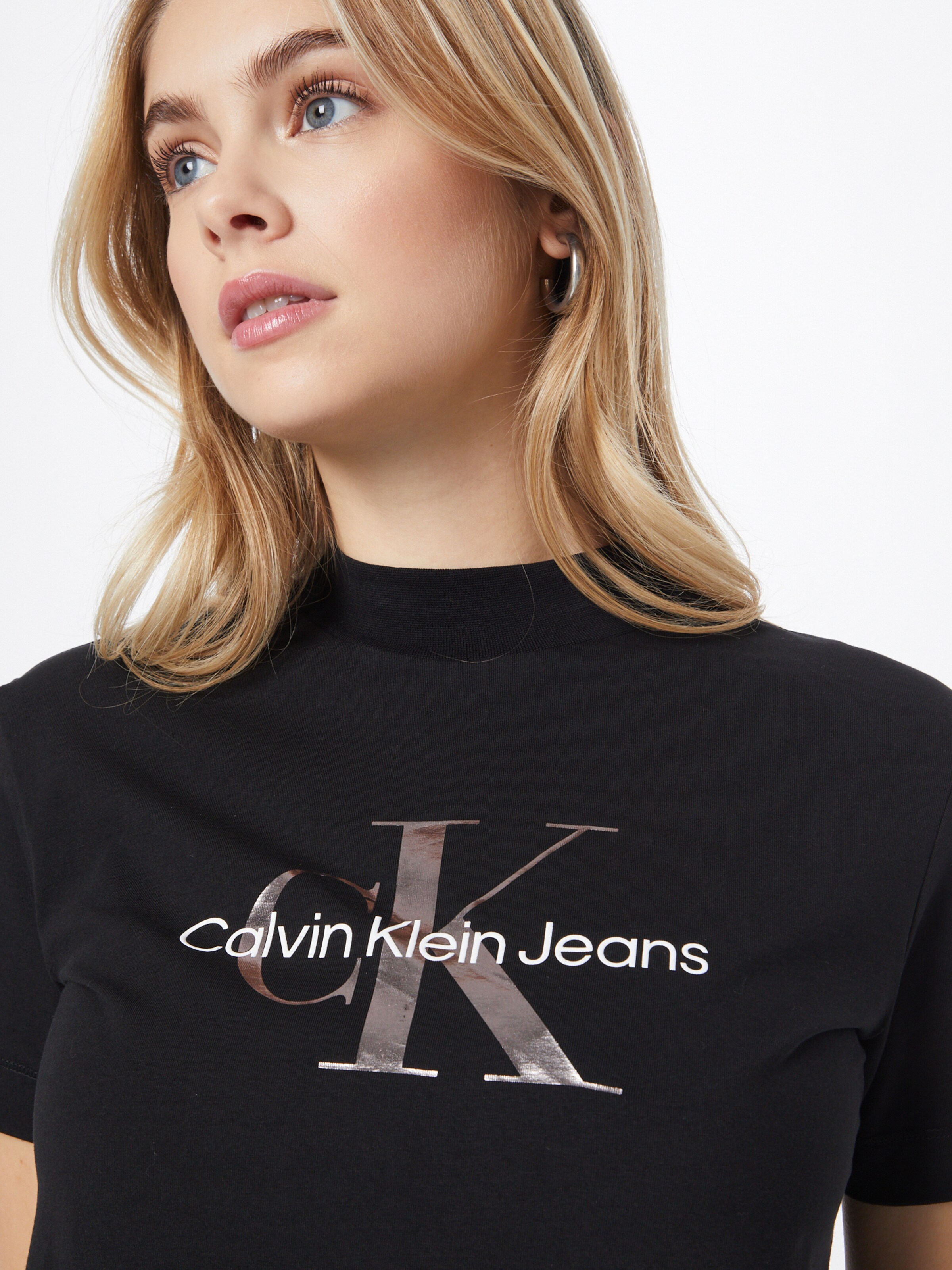 Vêtements T-shirt Calvin Klein Jeans en Noir 