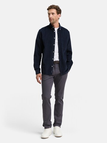 TOM TAILOR Slim fit Chino trousers 'Travis' in Grey