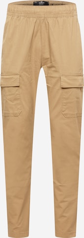 regular Pantaloni cargo di HOLLISTER in beige: frontale