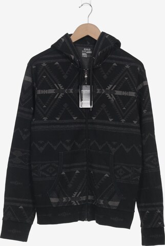 Polo Ralph Lauren Sweatshirt & Zip-Up Hoodie in L in Black: front