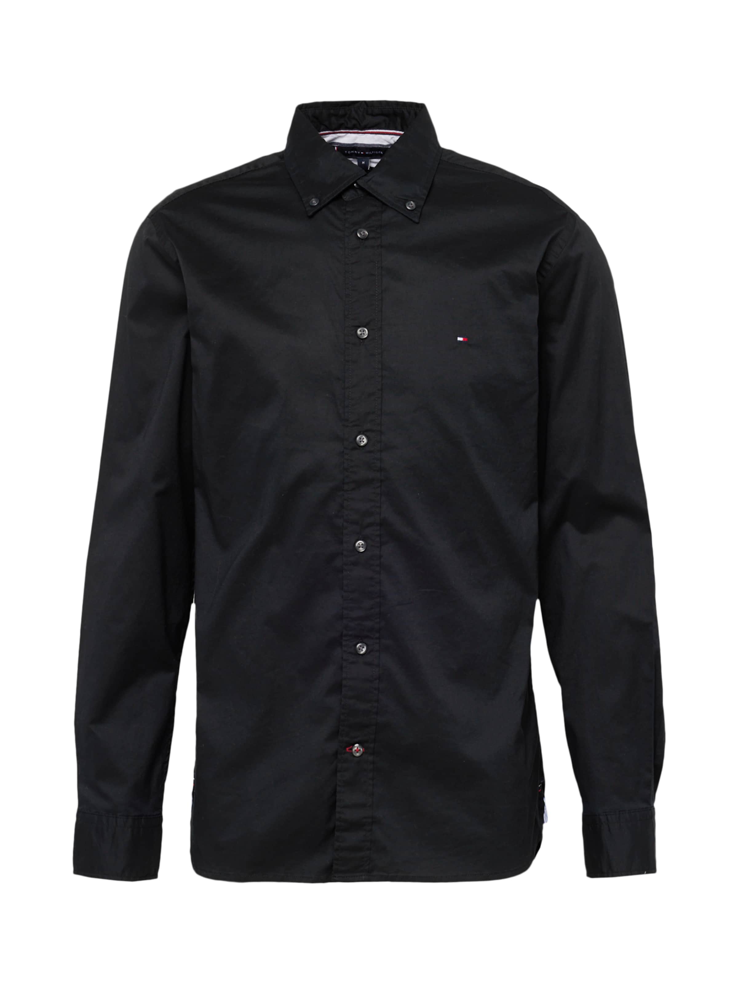 TOMMY HILFIGER Πουκάμισο σε κόκκινο / μαύρο / offwhite, Άποψη προϊόντος