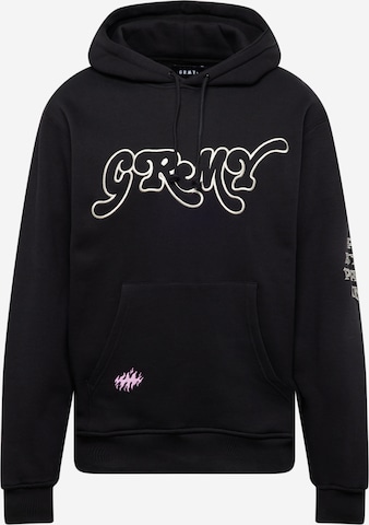Grimey Sweatshirt 'WESTBOUND' i svart: framsida
