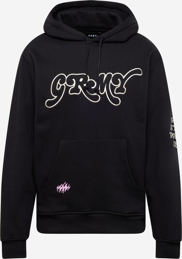 Grimey Sweatshirt 'WESTBOUND' in creme / rosa / schwarz, Produktansicht