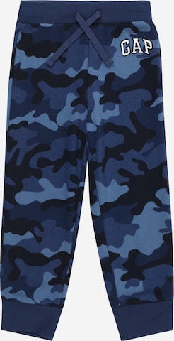 GAP Tapered Trousers in Blue: front