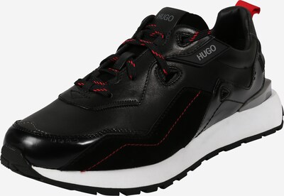 HUGO Baskets basses 'Cubite' en rouge / noir / blanc, Vue avec produit