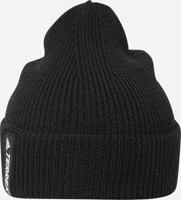 melns ADIDAS TERREX Sporta cepure 'Cold.Rdy Merino'