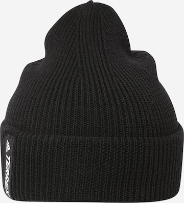 juoda ADIDAS TERREX Sportinė kepurė 'Cold.Rdy Merino'