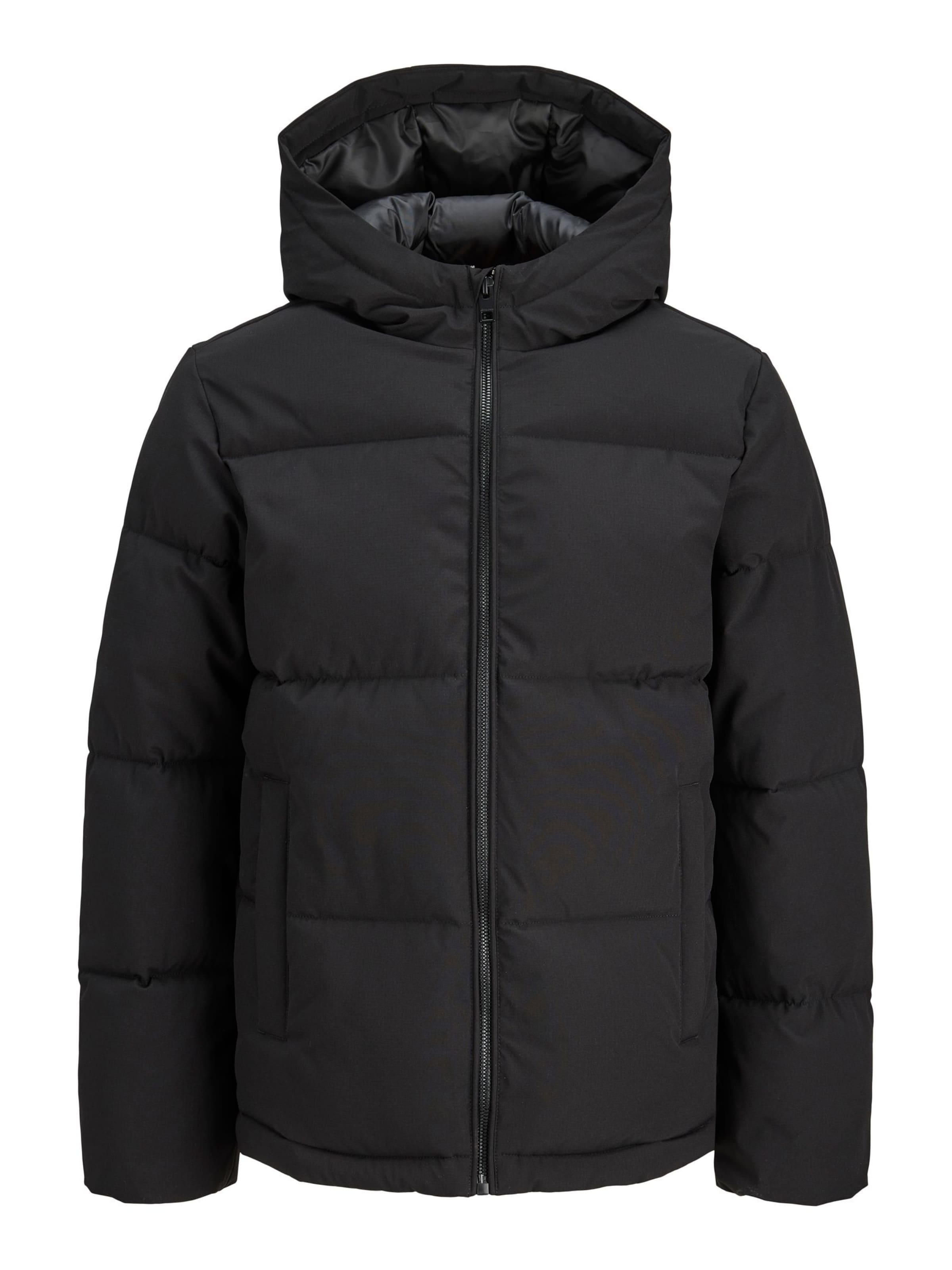 Jack & Jones Junior Tussenjas in 152 in de kleur Zwart, Productweergave
