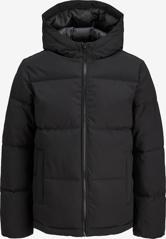 Jack & Jones Junior Tussenjas in Zwart: voorkant