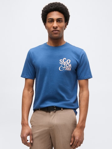SCOTCH & SODA - Camiseta en azul: frente