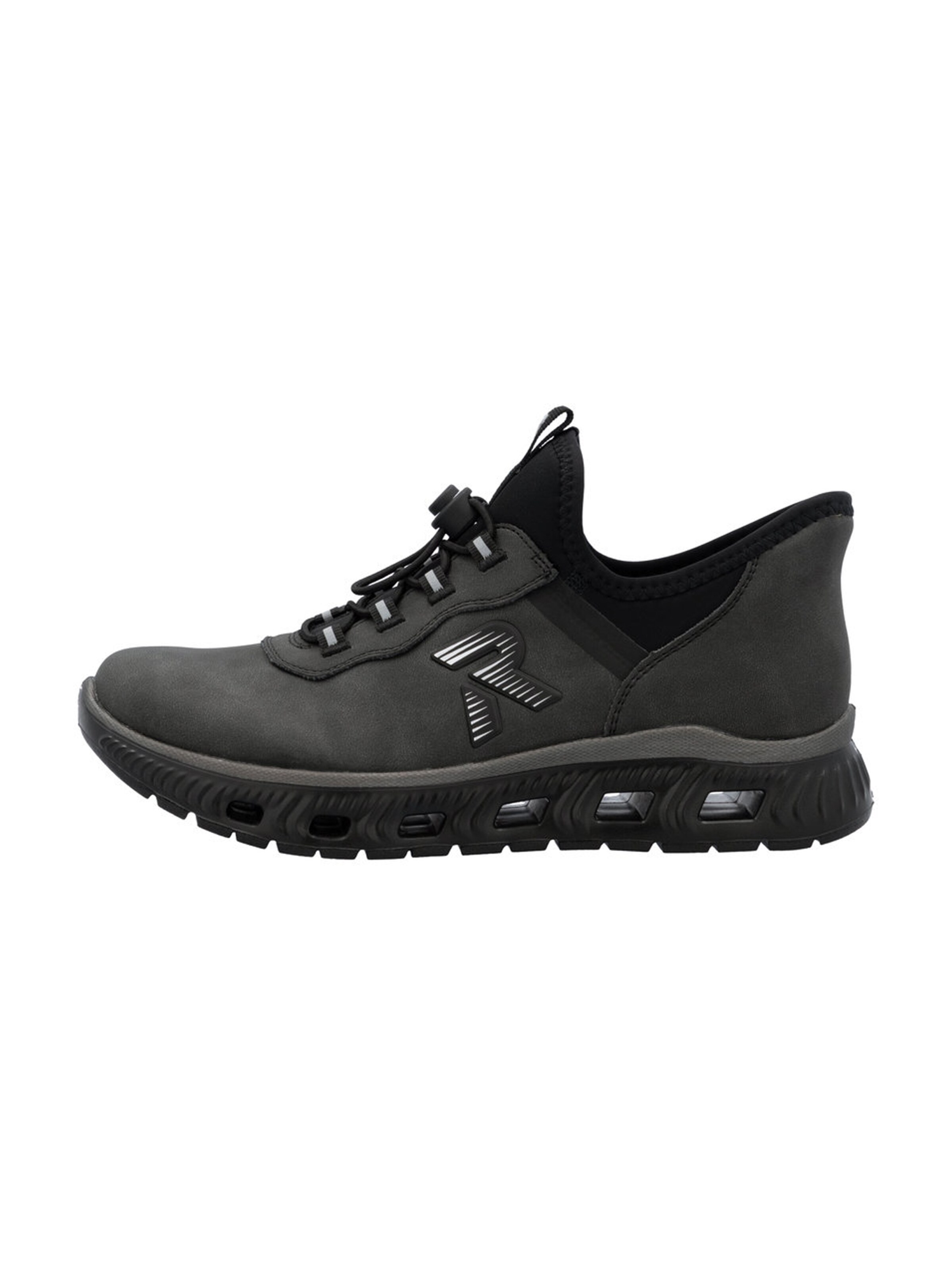 Rieker Sport Sneaker in Schwarz
