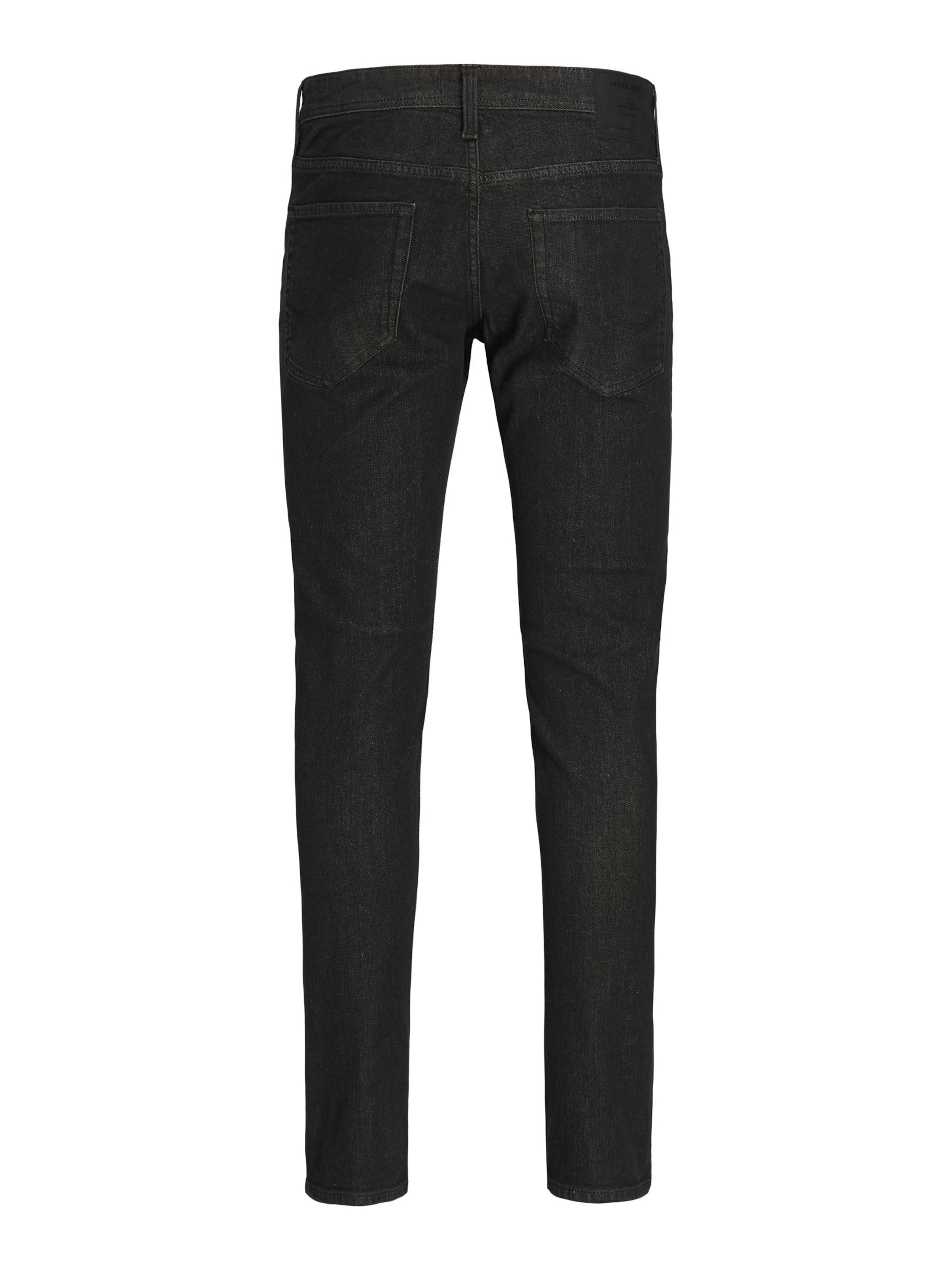 Regular Jean 'JJIClark JJOriginal' Jack & Jones Junior en noir