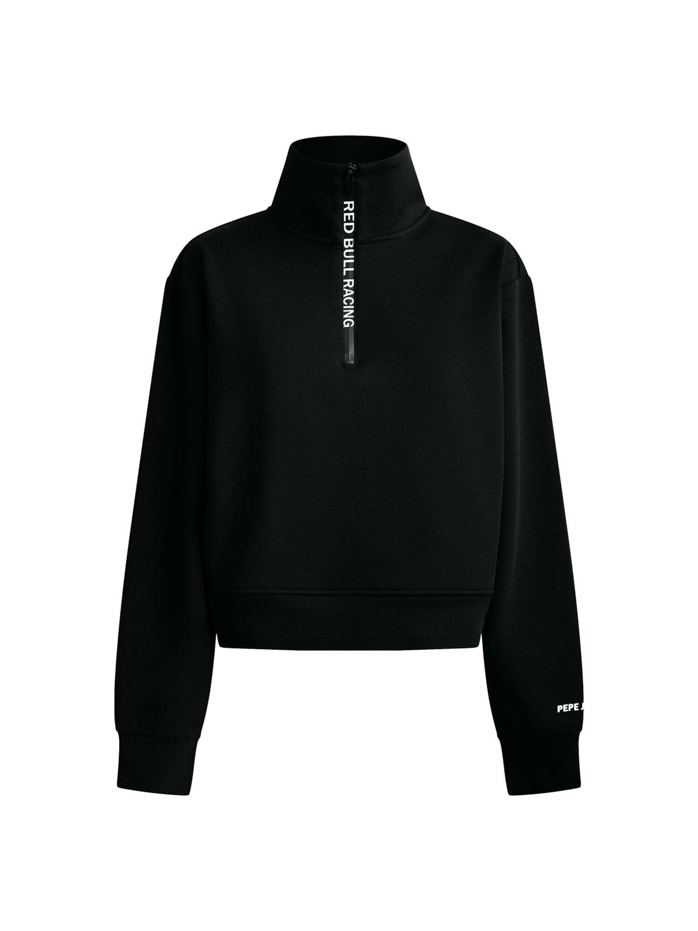 Felpa di Red Bull Racing x Pepe Jeans in nero: frontale