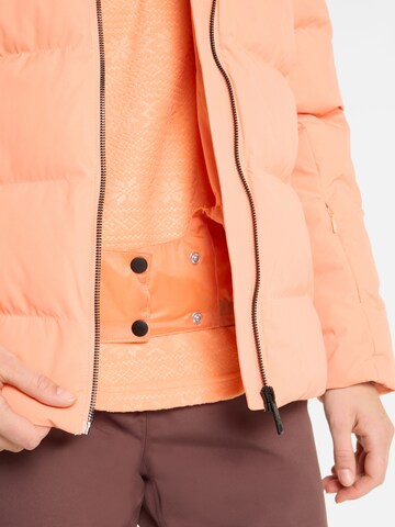 ZIENER Athletic Jacket 'TRAVA' in Orange