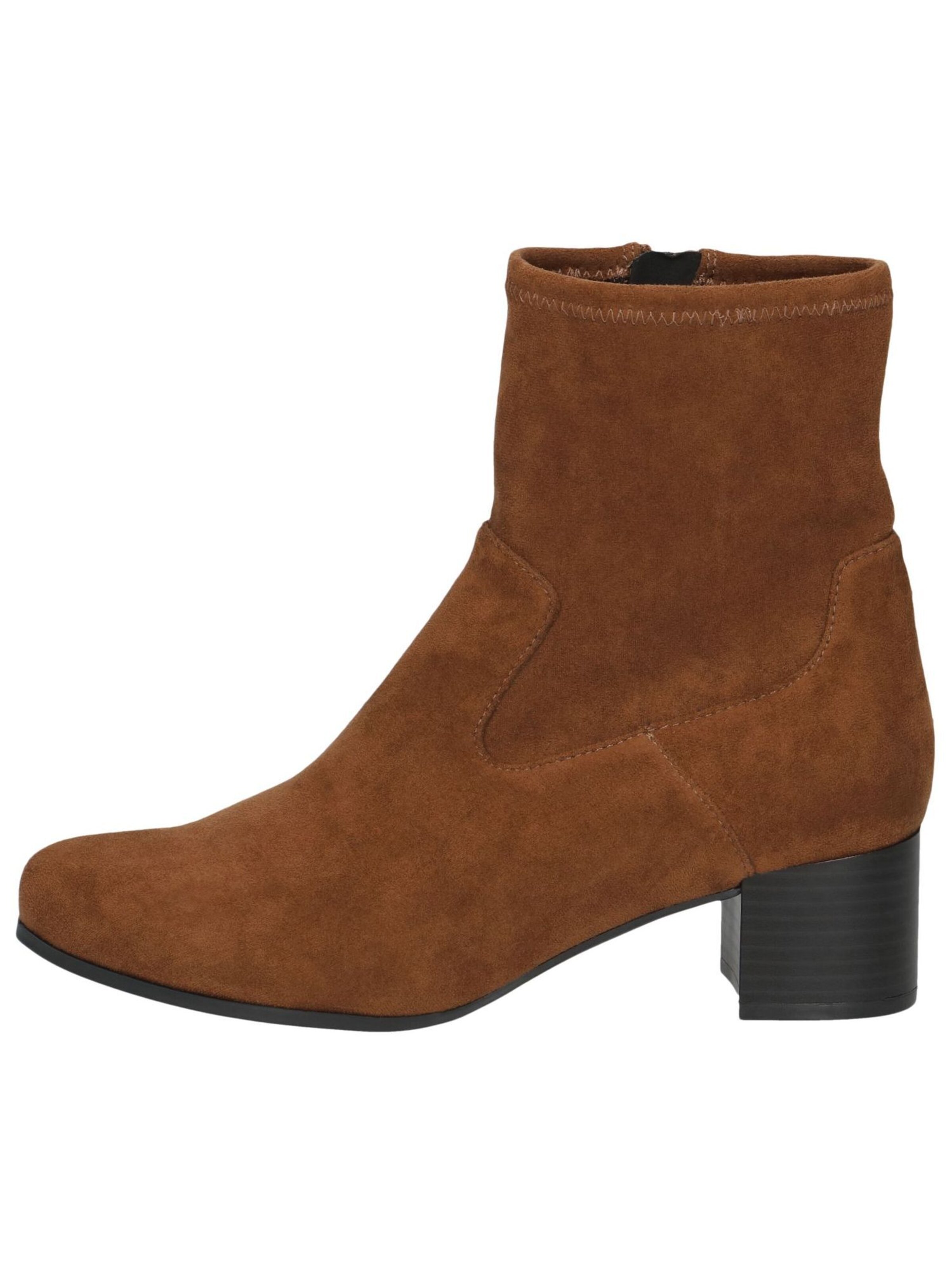 CAPRICE Ankle Boots in Brown