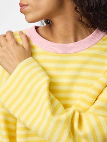 PIECES Pullover 'PCJASSY' in Gelb