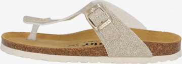 Palado by Sila Sahin Mules 'Kos Tiffany' in Gold: front