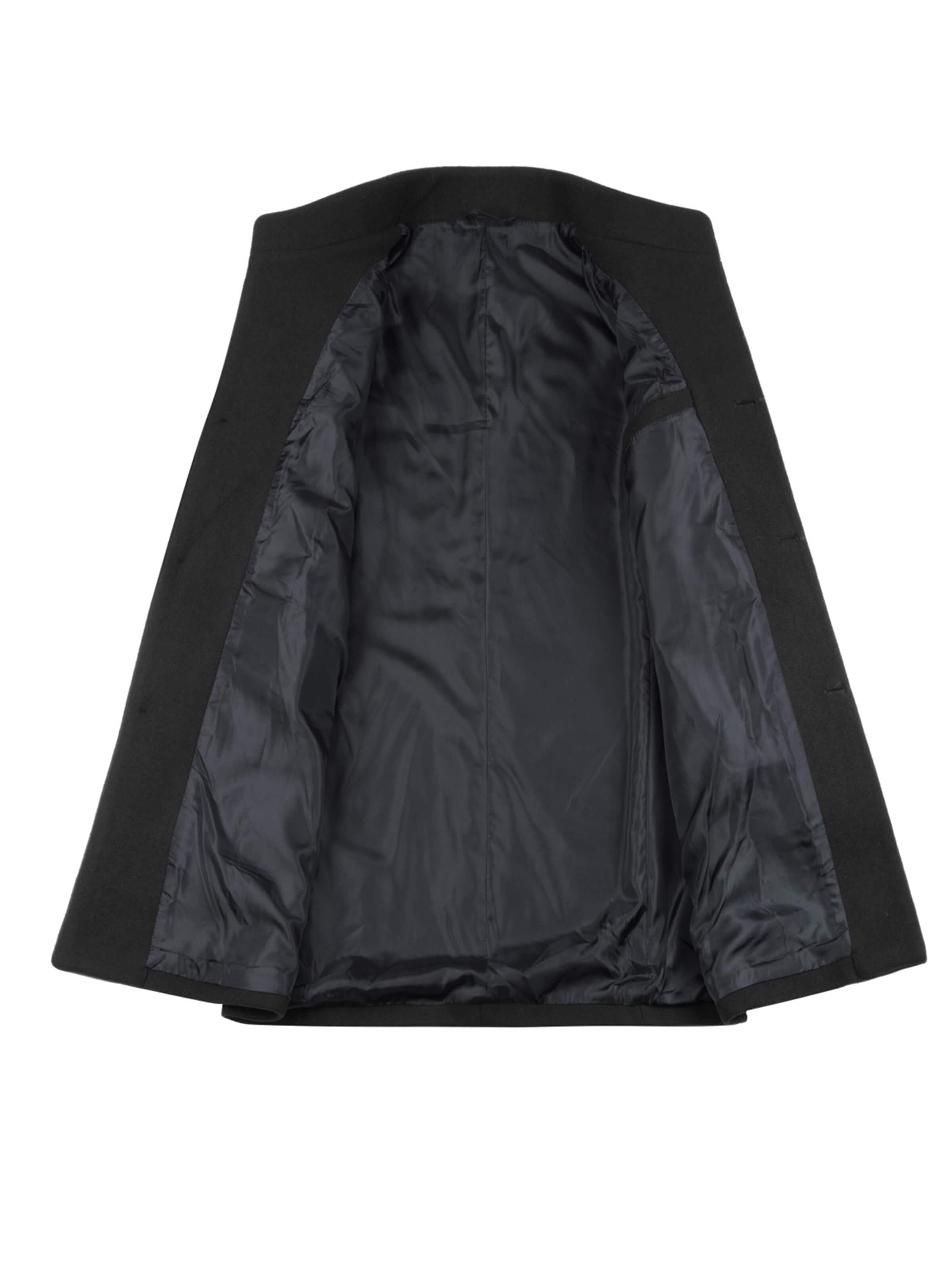 ALLTHEMEN Winter Coat 'Tuchfühlung' in Black