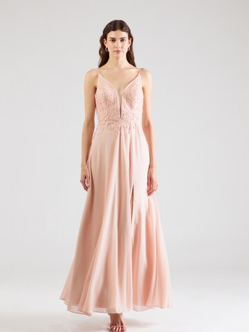 Robe de soirée Laona en rose