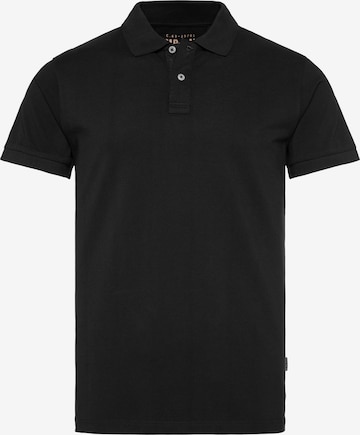 CAMP DAVID Shirt in Black: front