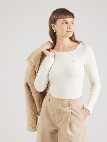 TOMMY HILFIGER Shirt in Beige: voorkant