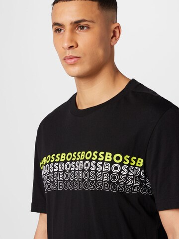 Tricou de la BOSS Green pe negru