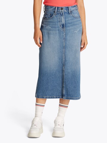 Tommy Jeans - Falda 'CLAIRE' en azul: frente