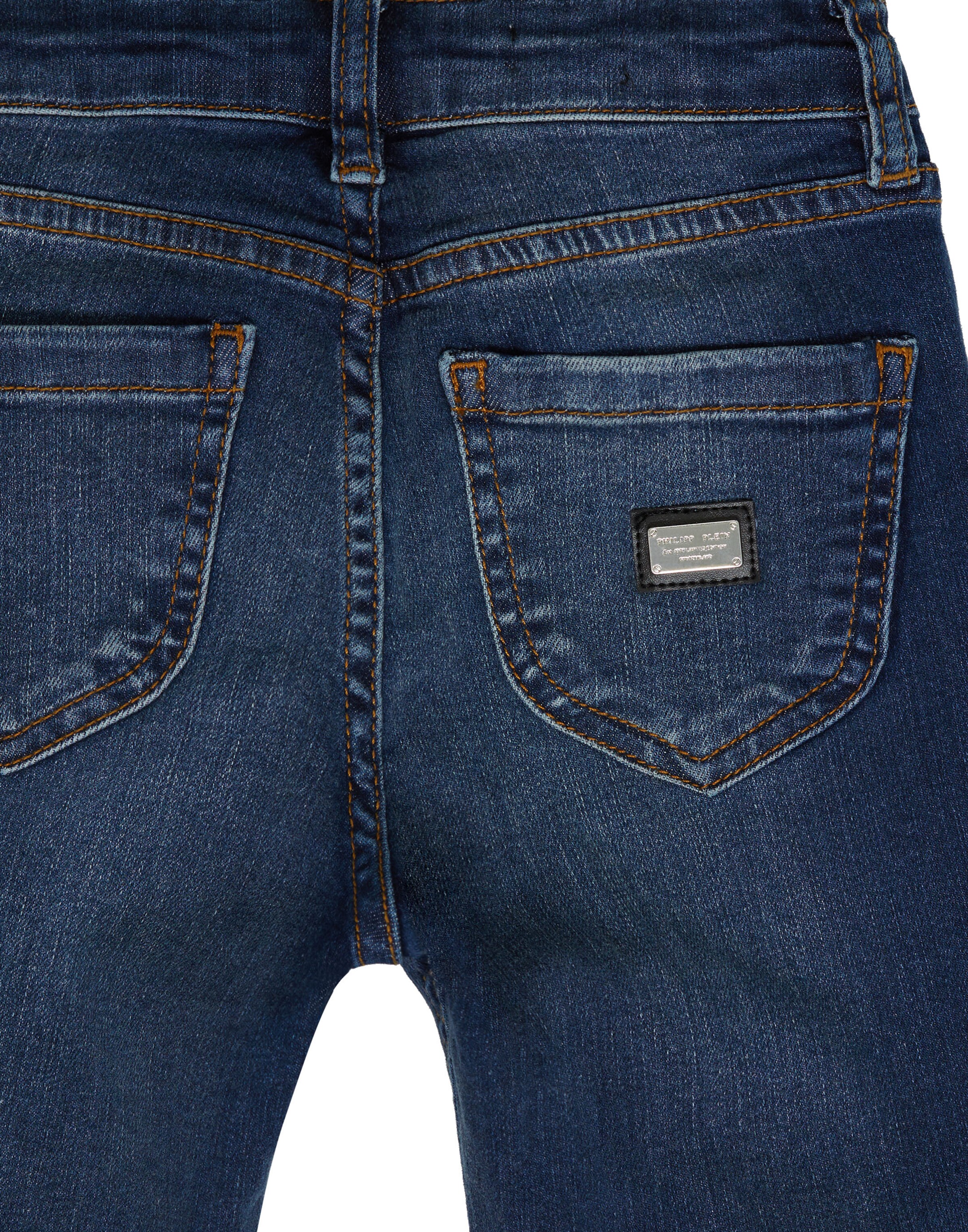 Slimfit Jeans 'Statement' di Philipp Plein in blu