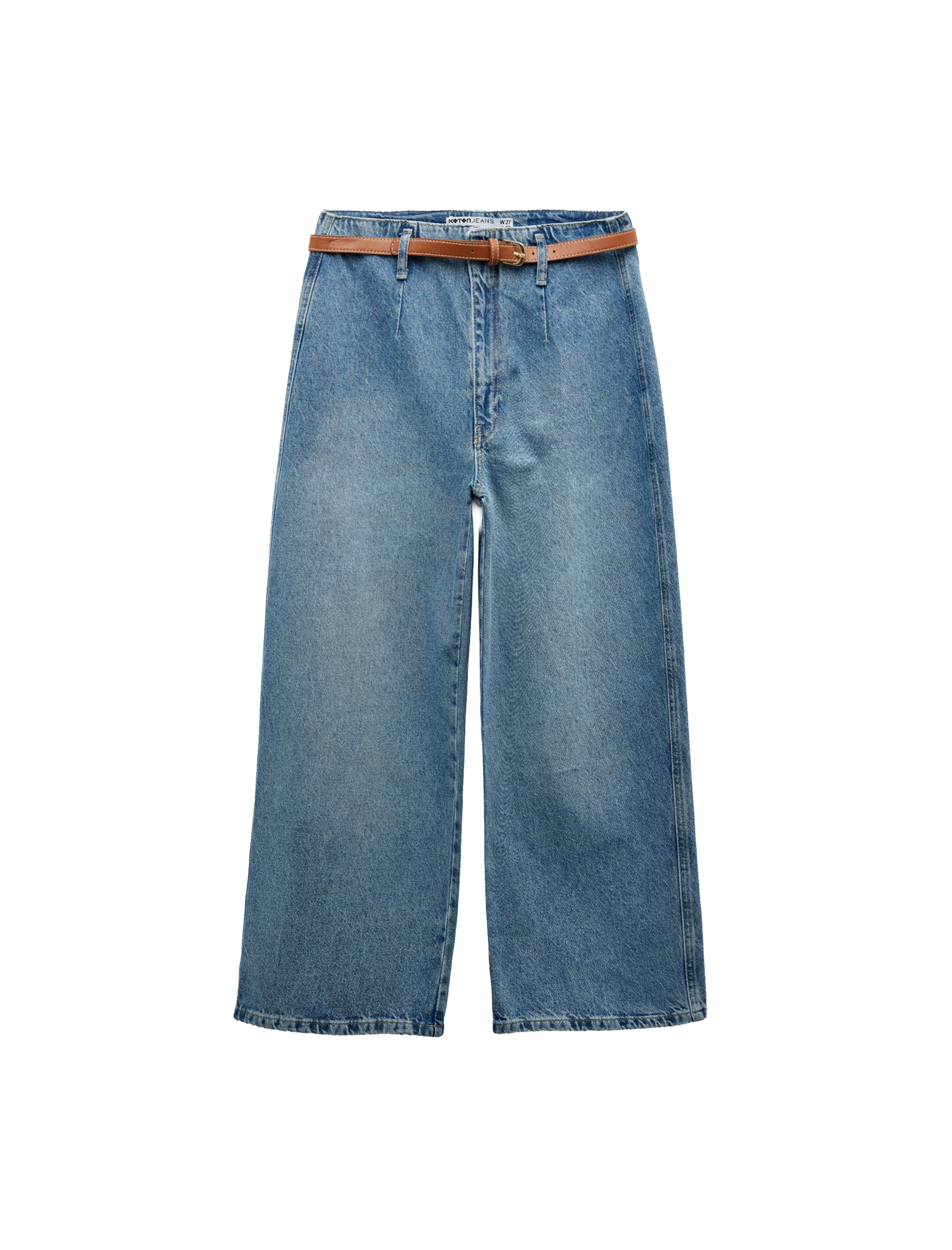 Koton Flared Jeans in Blue: front